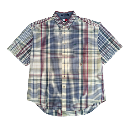 90s Tommy Hilfiger Check Shirt Size XL