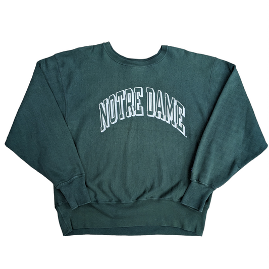 90s Champion Notre Dame Sweatshirt Size XXL