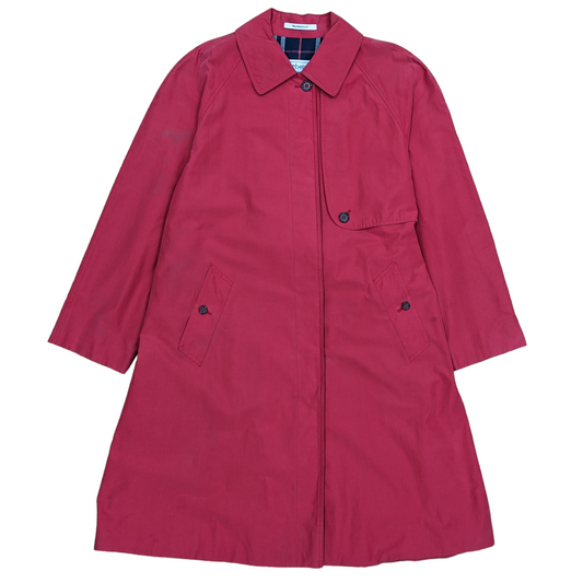 Women's 90s Burberry Overcoat Size UK 12